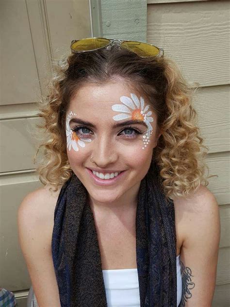 easy adult face paint